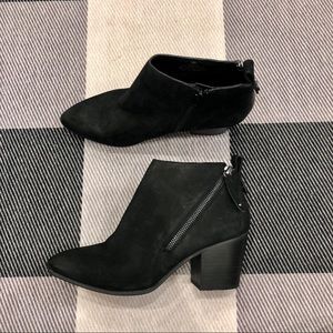 Steve Madden Jaydun Side Zip Leather Ankle Boots